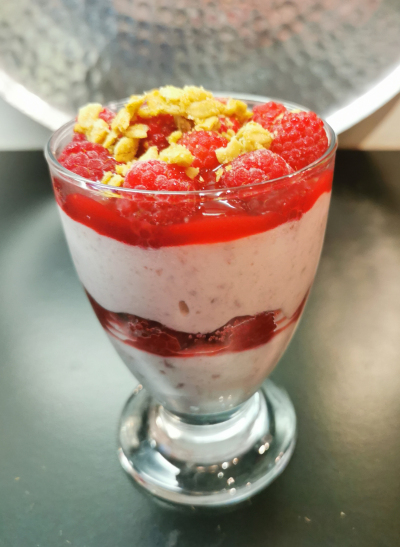 Recipe Raspberry Verrine - FRIJE