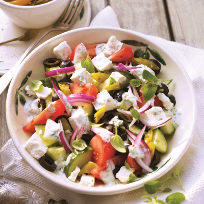 Recipe Greek-style country salad - FRIJE