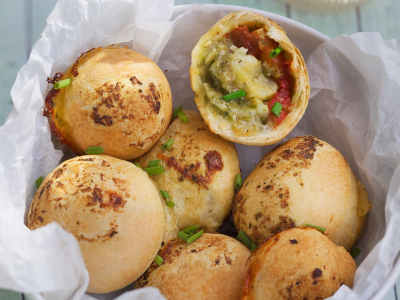 Recipe Muffin-style Pizza (gluten-free, dairy-free) - FRIJE