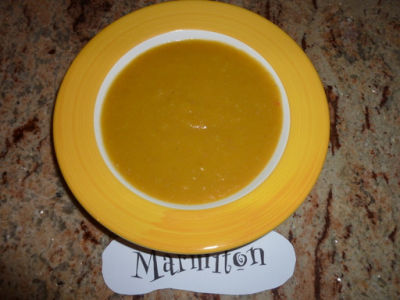 Recipe Butternut Squash and Chestnut Soup - FRIJE