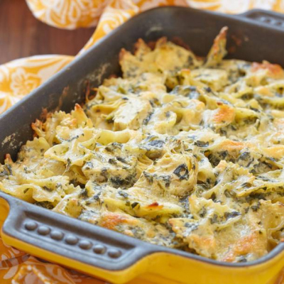 Recipe Artichoke Pasta Gratin - FRIJE