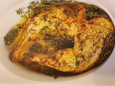Recipe Roasted Mustard Chicken Thighs - FRIJE