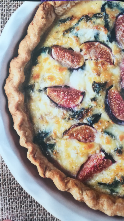 Recipe Fig and Bacon Quiche - FRIJE