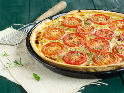 Recipe Tomato and Mustard Lulu Tart - FRIJE