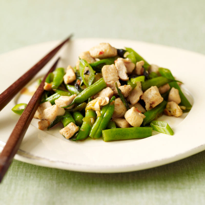 Recipe Sautéed Chicken with Green Beans | WW 4SP - FRIJE