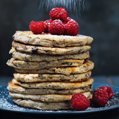 Recipe Chocolate Chip and Chia Seed Pancakes | WW 4 SP - FRIJE