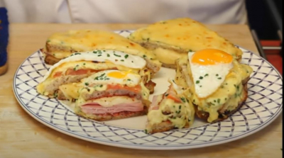 Recipe Croque monsieur Michel Dumas - FRIJE