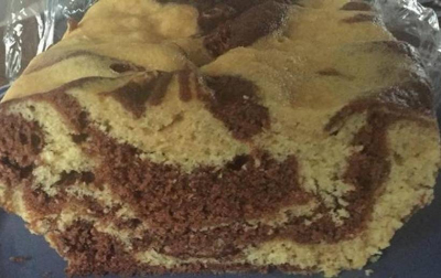 Recipe Steamed Marble Cake (Savannah-style) with the Companion - FRIJE