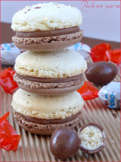 Recipe Kinder Schoko-Bons Macarons - FRIJE