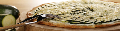 Recipe Zucchini White Pizza - FRIJE