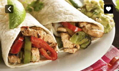 Recipe Fajitas de poulet - FRIJE