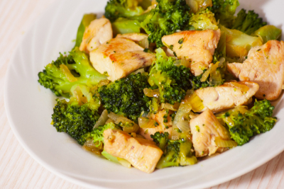 Recipe Sautéed Chicken with Broccoli - FRIJE