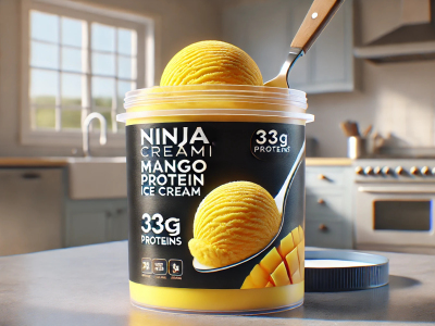 Recipe Protein Mango Ice Cream Ninja Creami - FRIJE