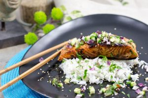 Recipe Roasted Thai Salmon Steaks - FRIJE