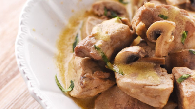 Recipe Pork tenderloin with mustard - FRIJE