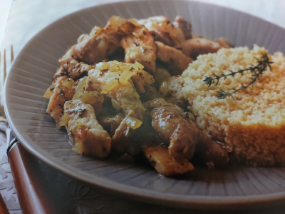 Recipe Lemon and thyme pork - FRIJE
