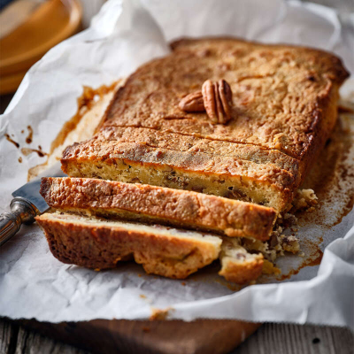 Recipe Pecan and white chocolate cake - FRIJE