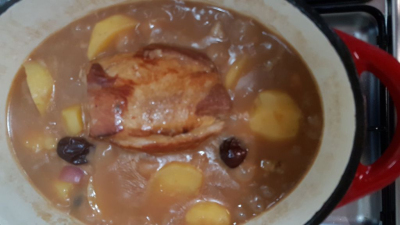 Recipe Pork roast with roasted potatoes - FRIJE