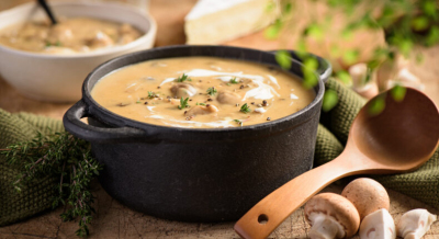 Recipe Mushroom & Brie Soup - FRIJE