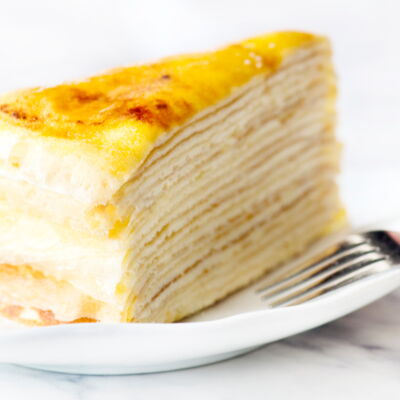 Recipe Vanilla pastry cream crepe cake - FRIJE