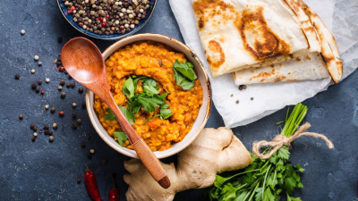Recipe Split pea and red lentil dal - FRIJE