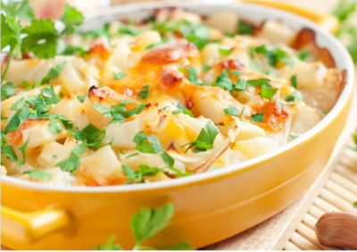 Recipe Parsnip gratin with béchamel sauce - FRIJE