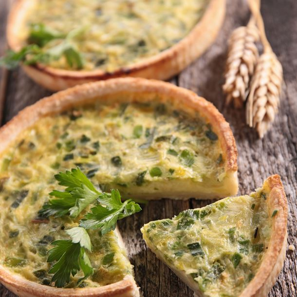 Recipe Scallop and leek tart FRIJE