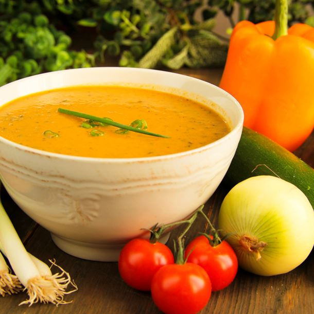 Recipe Vegetable Soup with Thermomix FRIJE